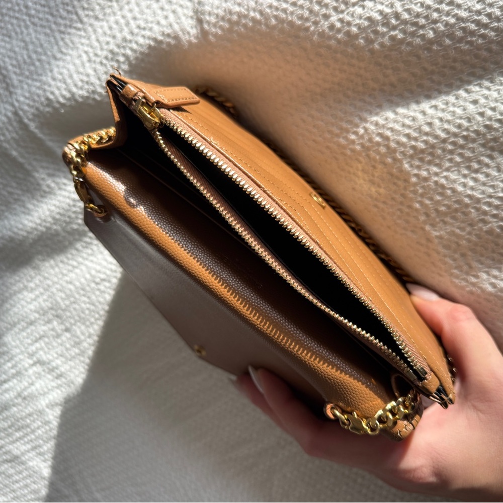 YSL CASSANDRE ENVELOPE CHAIN WALLET - Picture 7 of 11